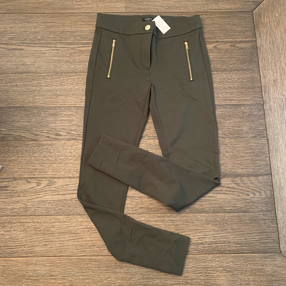 LOFT LEGGINGS IN ZIP POCKET PONTE